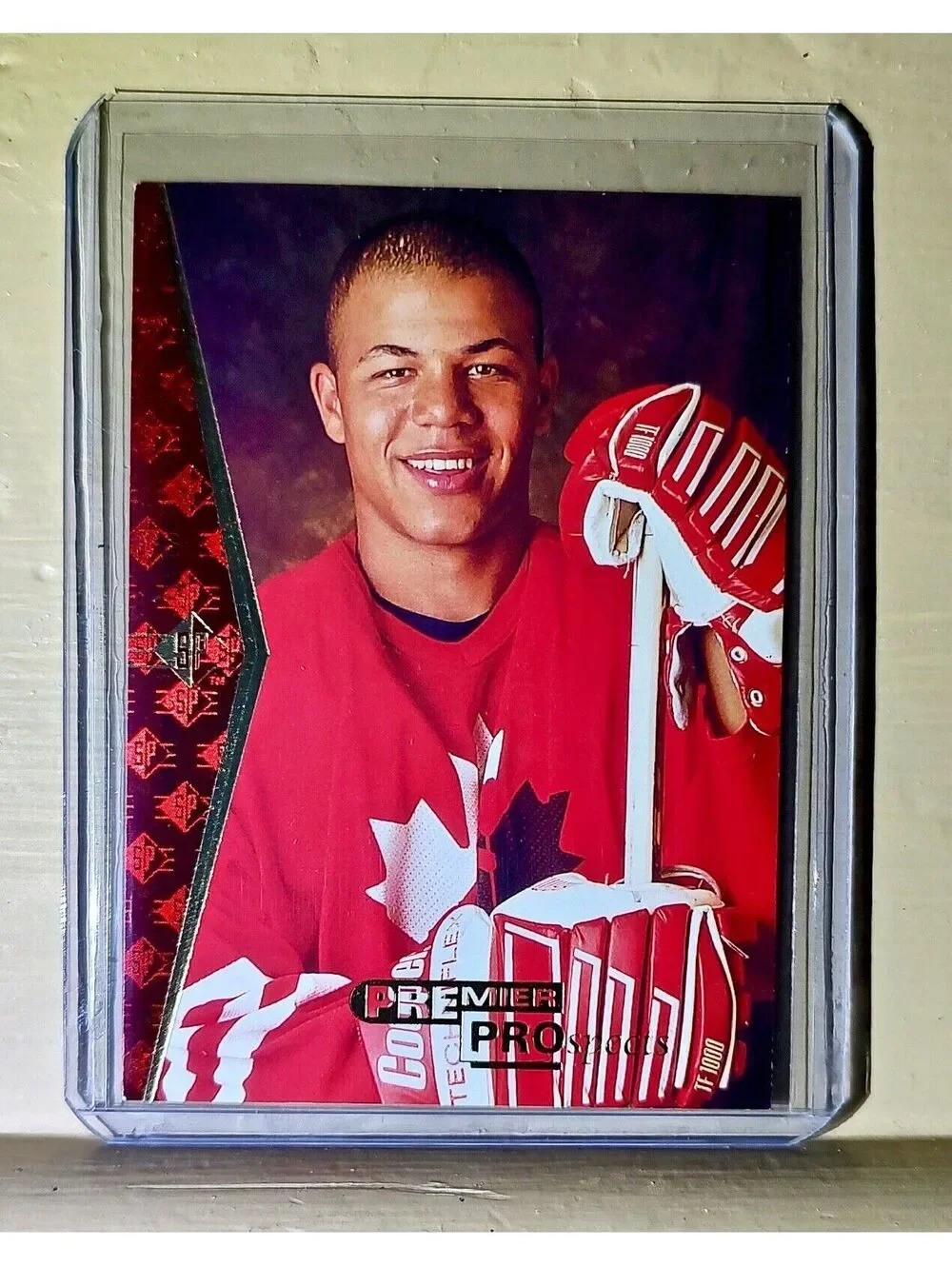 Jarome Iginla 1995 Upper Deck SP Premier Prospects #181 Hockey Card Calgary